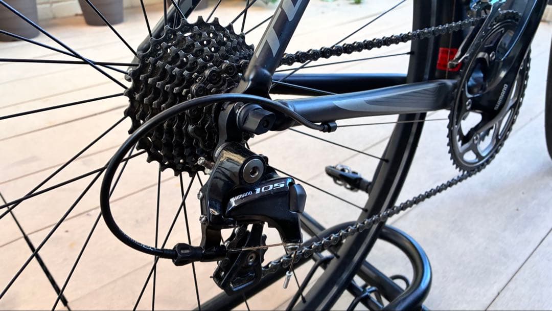 ◆GIANT TCR アルミロードバイク 105完成車 サイズS 美品◆