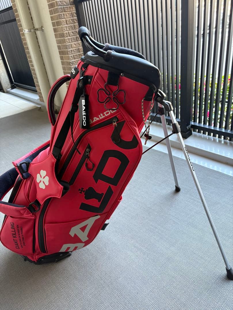2023年限定品 BALDO ゴルフスタンドバッグ RED（艶消し）