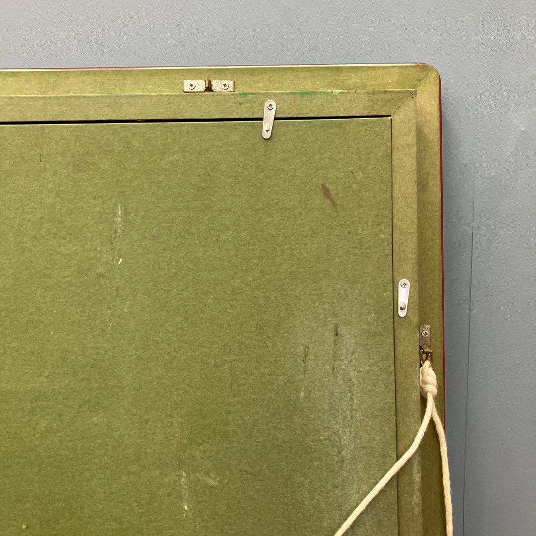 昭和レトロ 油彩画 油絵 花 静物画 肉筆 F6号（相当） 額装 額縁 額入り