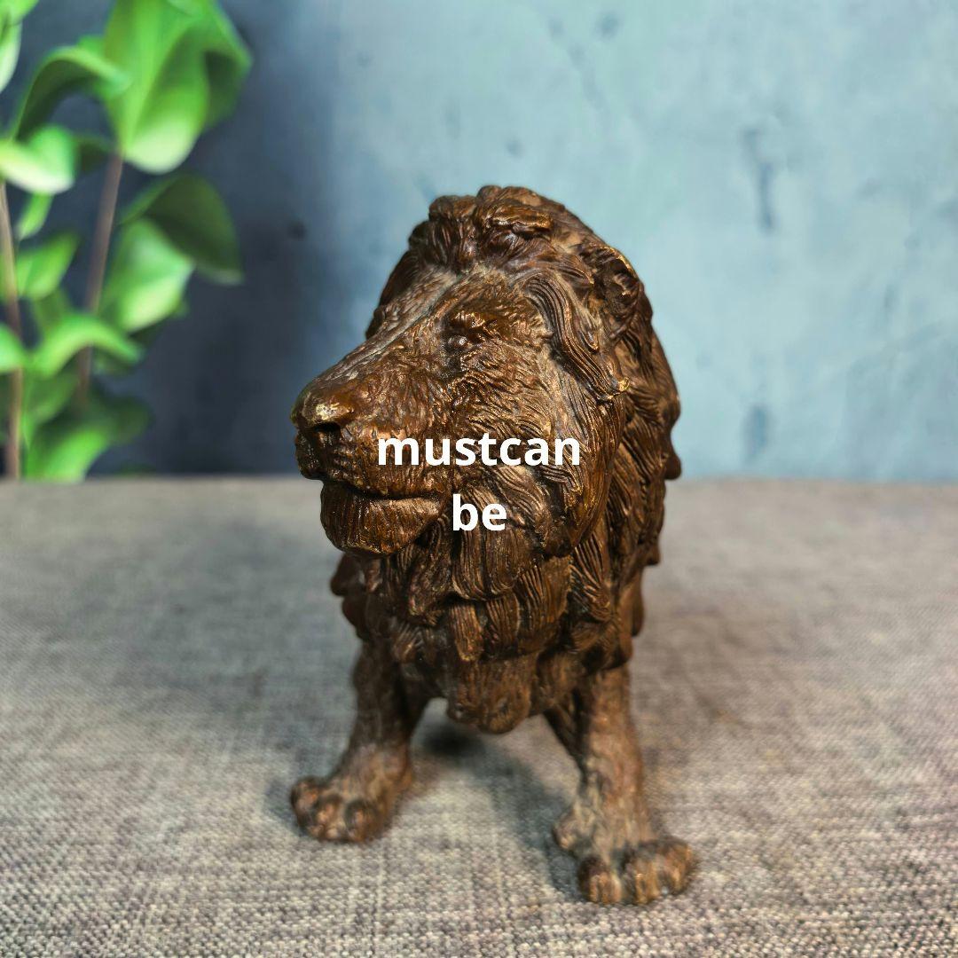 銅器 獅子 客間 玄関 店舗 招財 文房具 装飾品 工芸品 置物