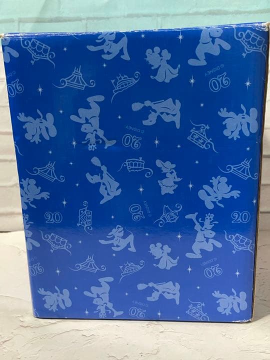 ディズニー20周年　ミッキー　スノーグローブ・スノードーム・フィギュア・置物