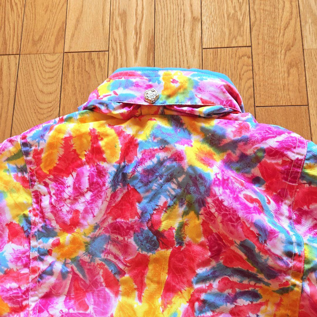 未使用✨定価6.8万円 スキーウェア上下セット スノーボード 可愛い ピンク L