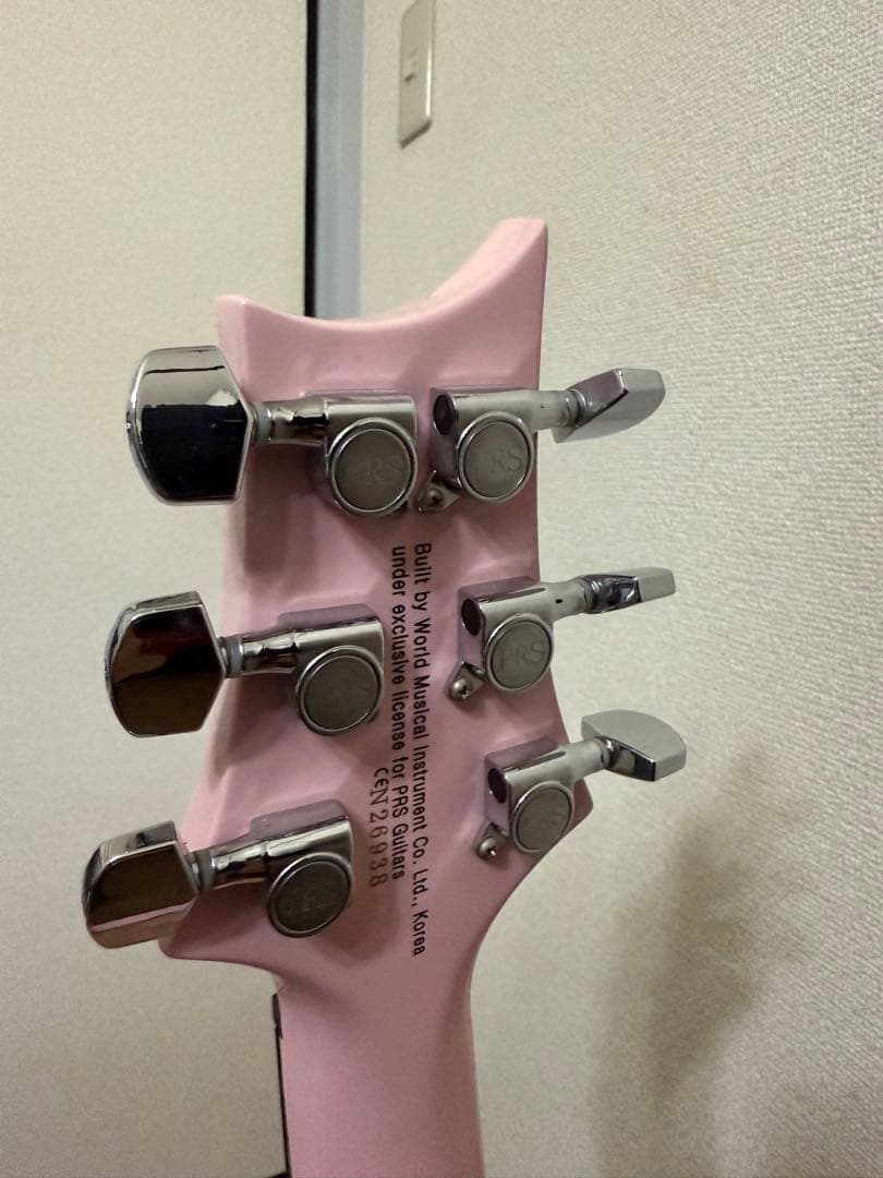 美品 希少 PRS SE CUSTOM24 PINK エレキギター