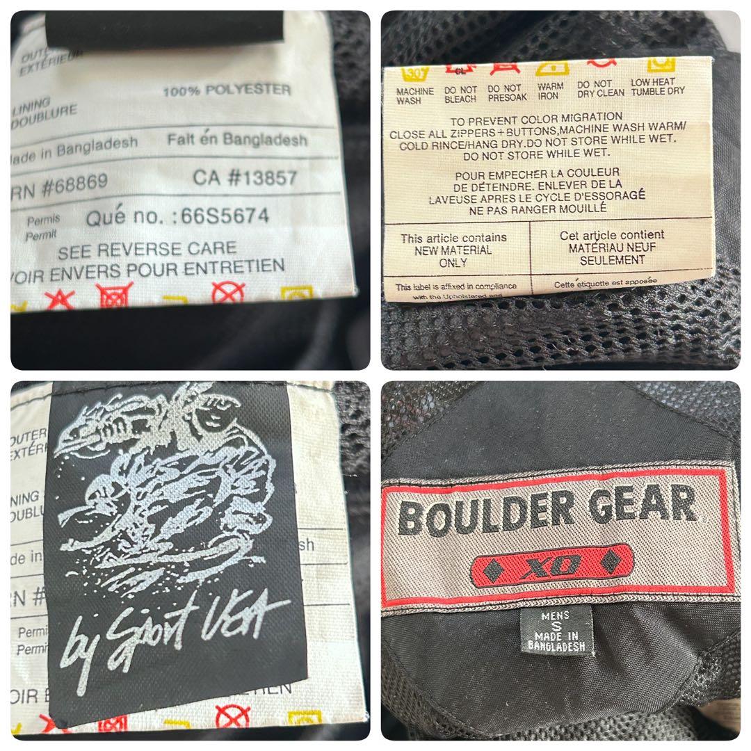 C268 BOULDER GEAR スノーボード スキー ビブパンツ 黒 S