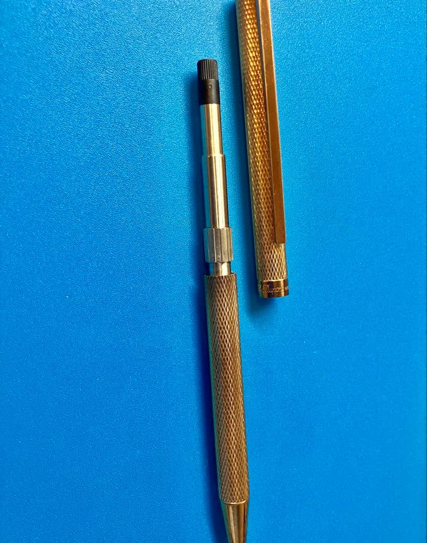 フランス　Paris Dupont デユポン社製総ゴールドボールペン