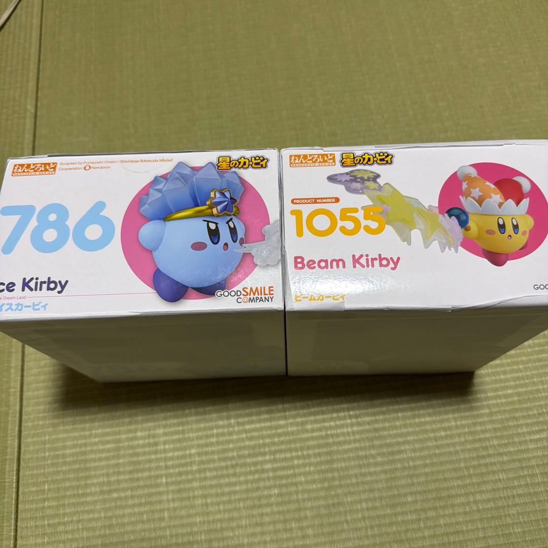 アイスカービィ　ビームカービィ　ねんどろいど