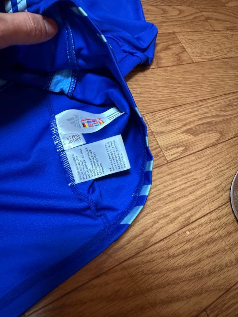 adidas 日本代表 長袖シャツ 青