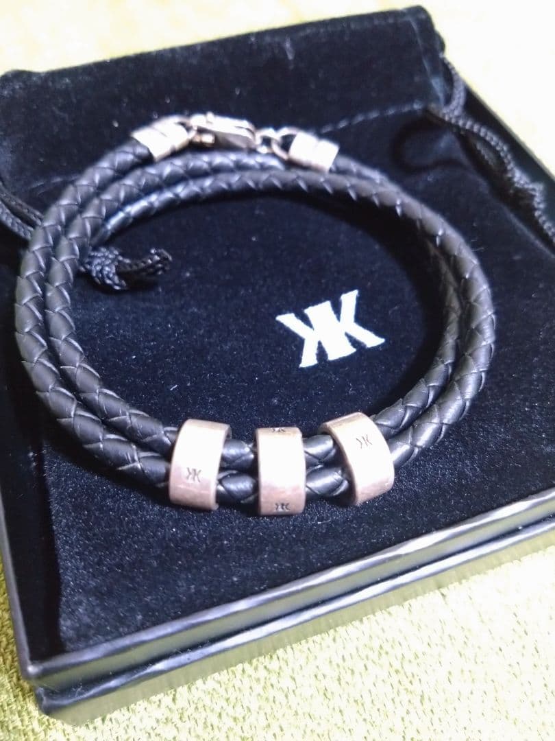 吉川晃司　OVER THE9　受注生産シルバーブレスレット