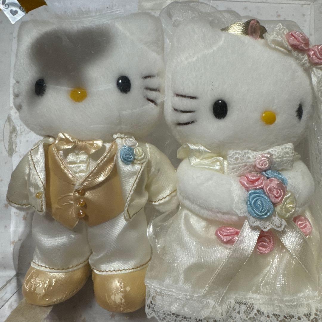【希少】キティ ダニエル ウェディング ぬいぐるみ セット【2000年製】