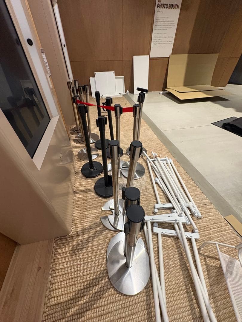 ベルトパーテーション 19本￼