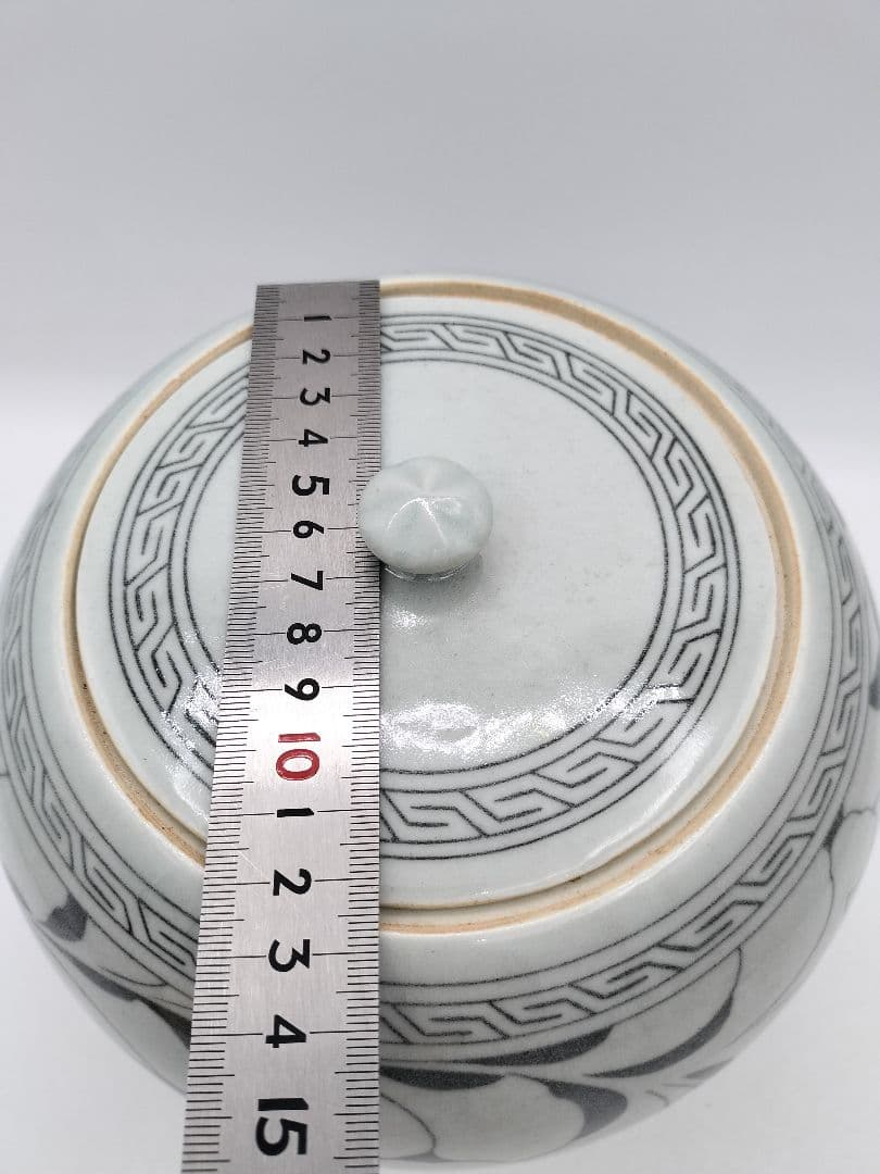 c519 水指 韓国廣州窯 趙小守 木箱 茶道具 古物