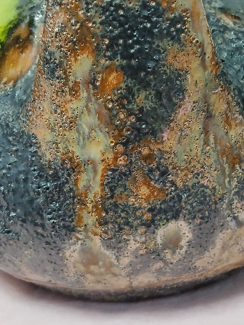 ヴィンテージ 花瓶　花器　フラワーベース　高さ25cm横22cm