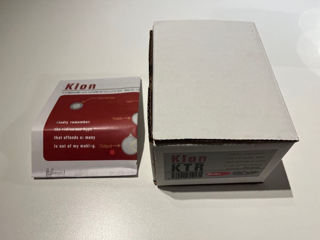 Klon KTR 国内正規品　ほぼ未使用