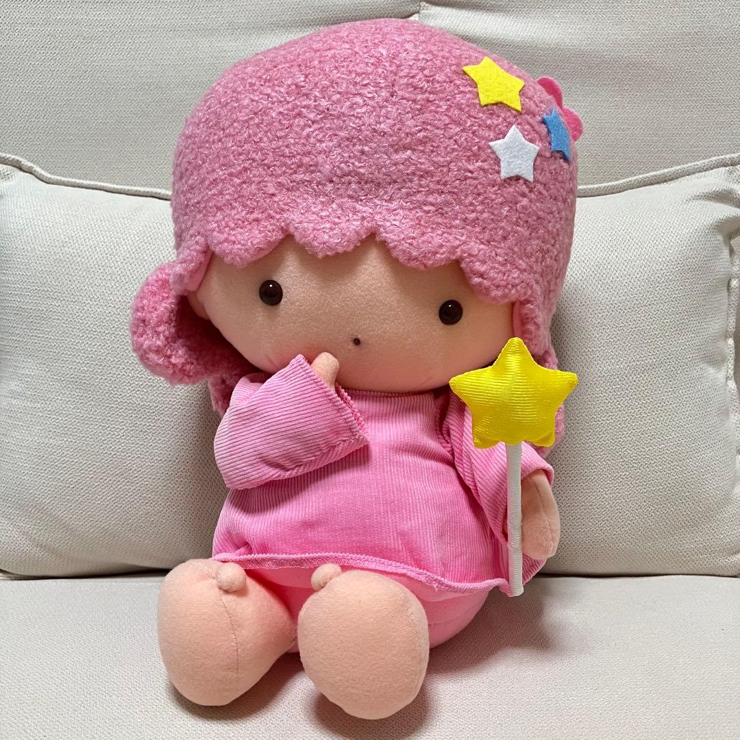 【2点セット・バラ売り不可・レア】リトルツインスターズキキララ　お座りぬいぐるみ