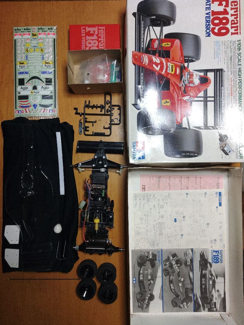 タミヤ(田宮)　1/10 R/C　フェラーリF189