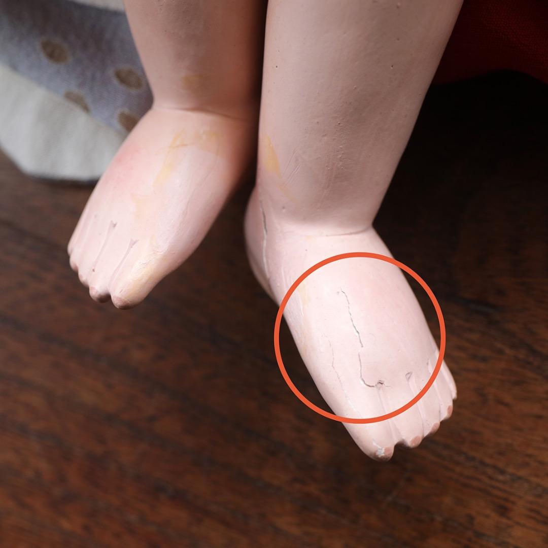 【可愛い市松人形１】優しいお顔の女の子