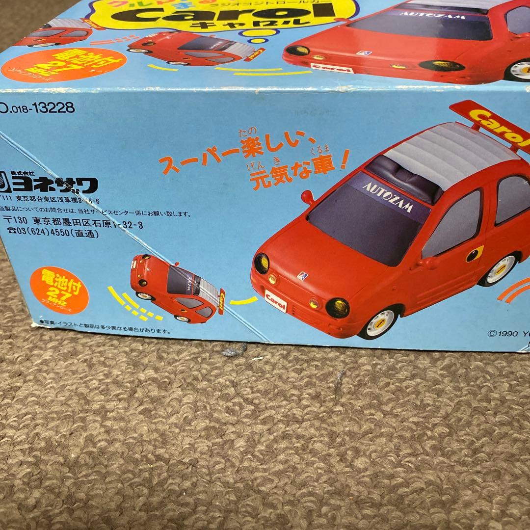 クルマ　まるく　キャロル 赤 ホビーラジコン