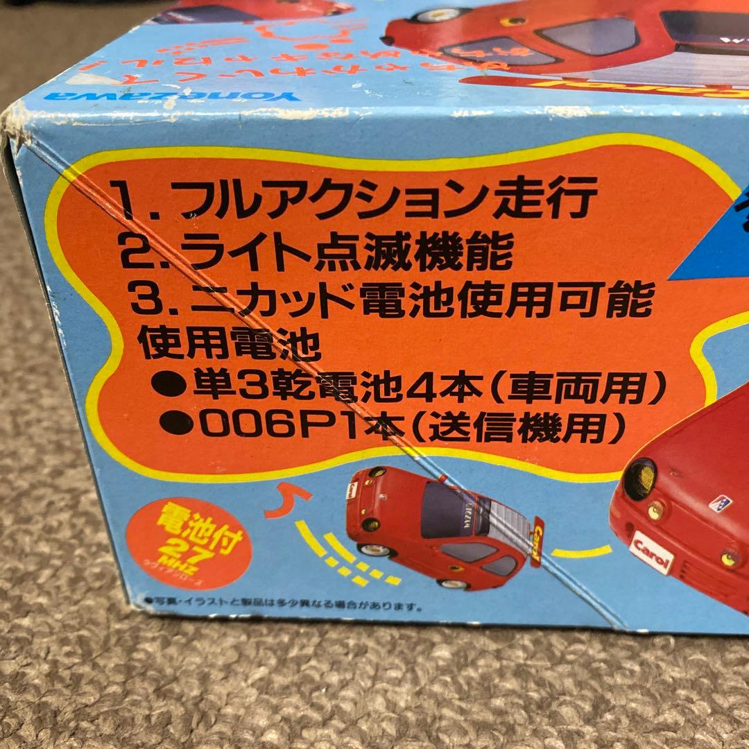 クルマ　まるく　キャロル 赤 ホビーラジコン