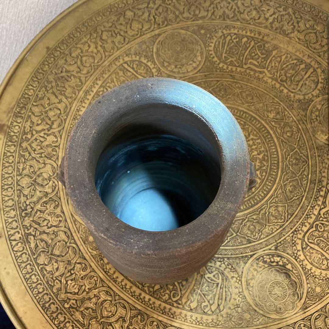 古備前　古花瓶　花生