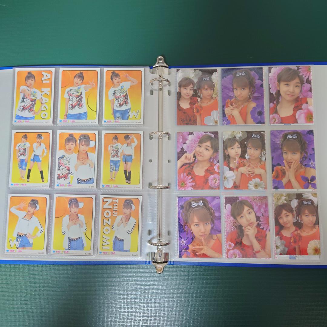 辻希美加護亜依ダブルユートレーディングカード108枚フルコンプ＋おまけカード