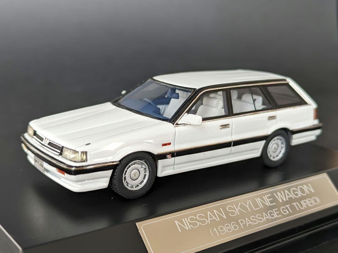 ハイストーリー 1/43 ニッサン スカイライン ワゴン パサージュ GTターボ