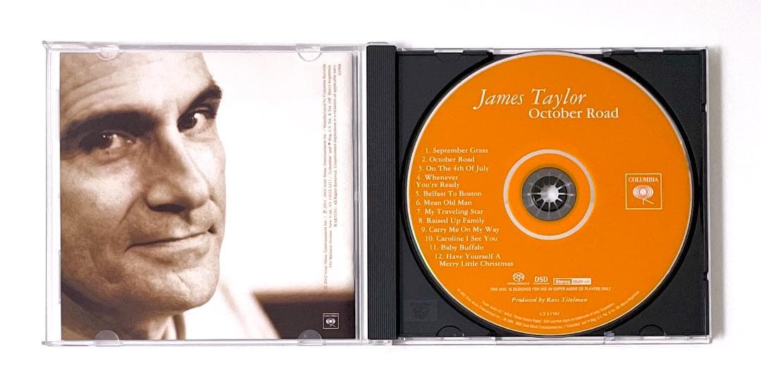 廃盤 SACD ジェイムス・テイラー オクトーバー・ロード アウターケース付き