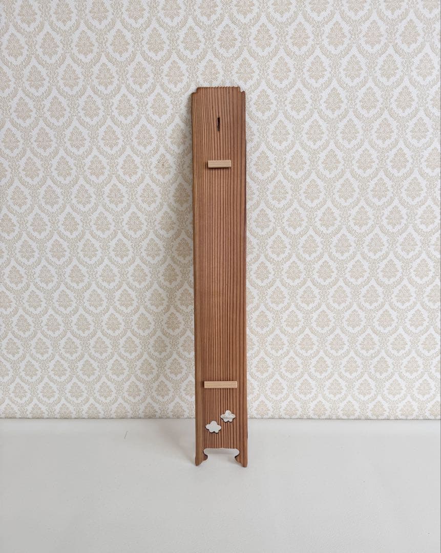 【まとめ売り】短冊掛け×20個セット 杉素材 木製 職人手作り