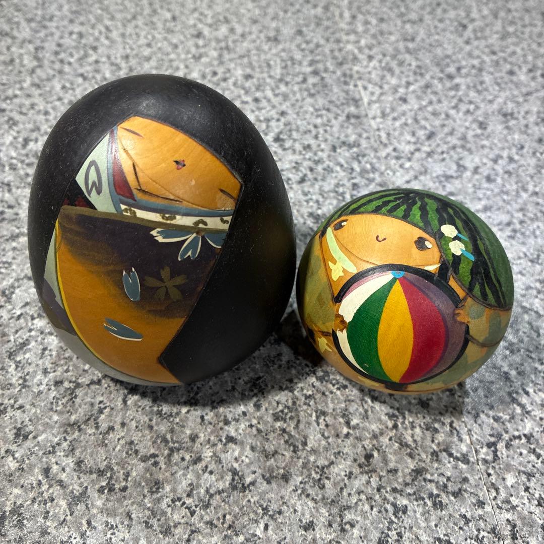 福島汪江　創作こけし