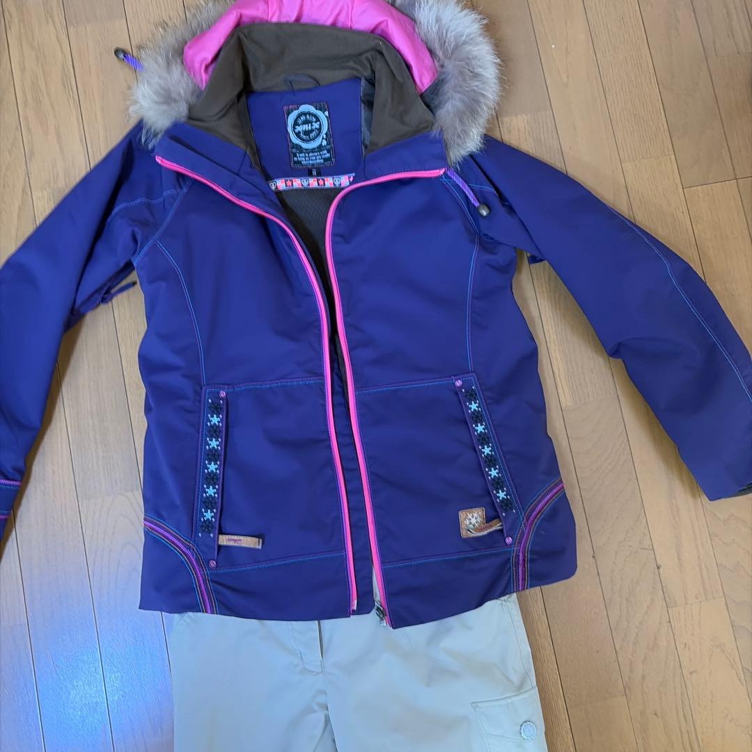 Phenix フェニックス　スキーウェアセット S 紫色　レディース　女性
