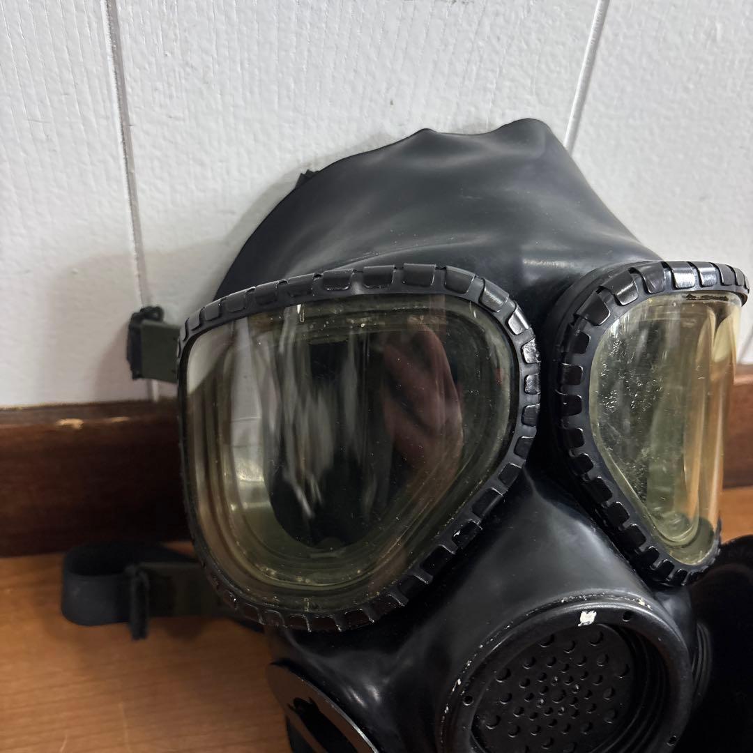 米軍　実物　M40 GAS MASK ガスマスク　ケース付き　② 送料無料