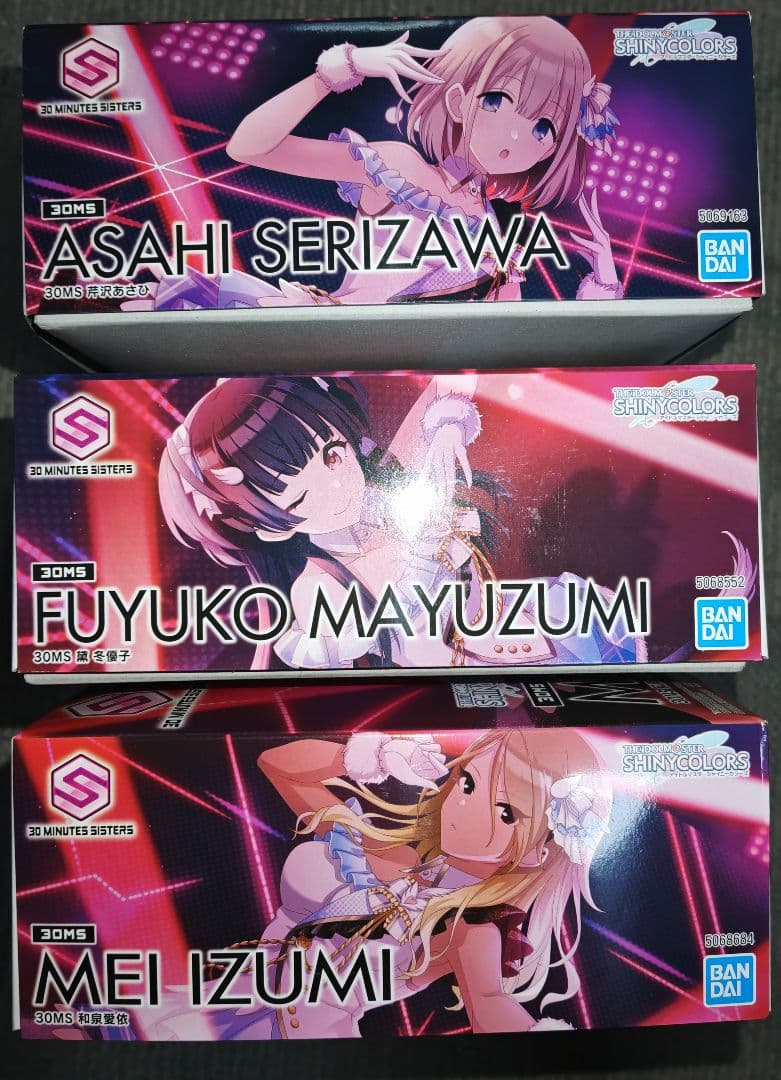 30MSアイドルマスターシャイニーカラーズ黛冬優子芹沢あさひ和泉愛依3体セット