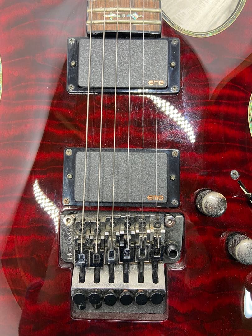 シェクター ヘルライザー AD-C-1-FR-HR EMG搭載 エレキギター