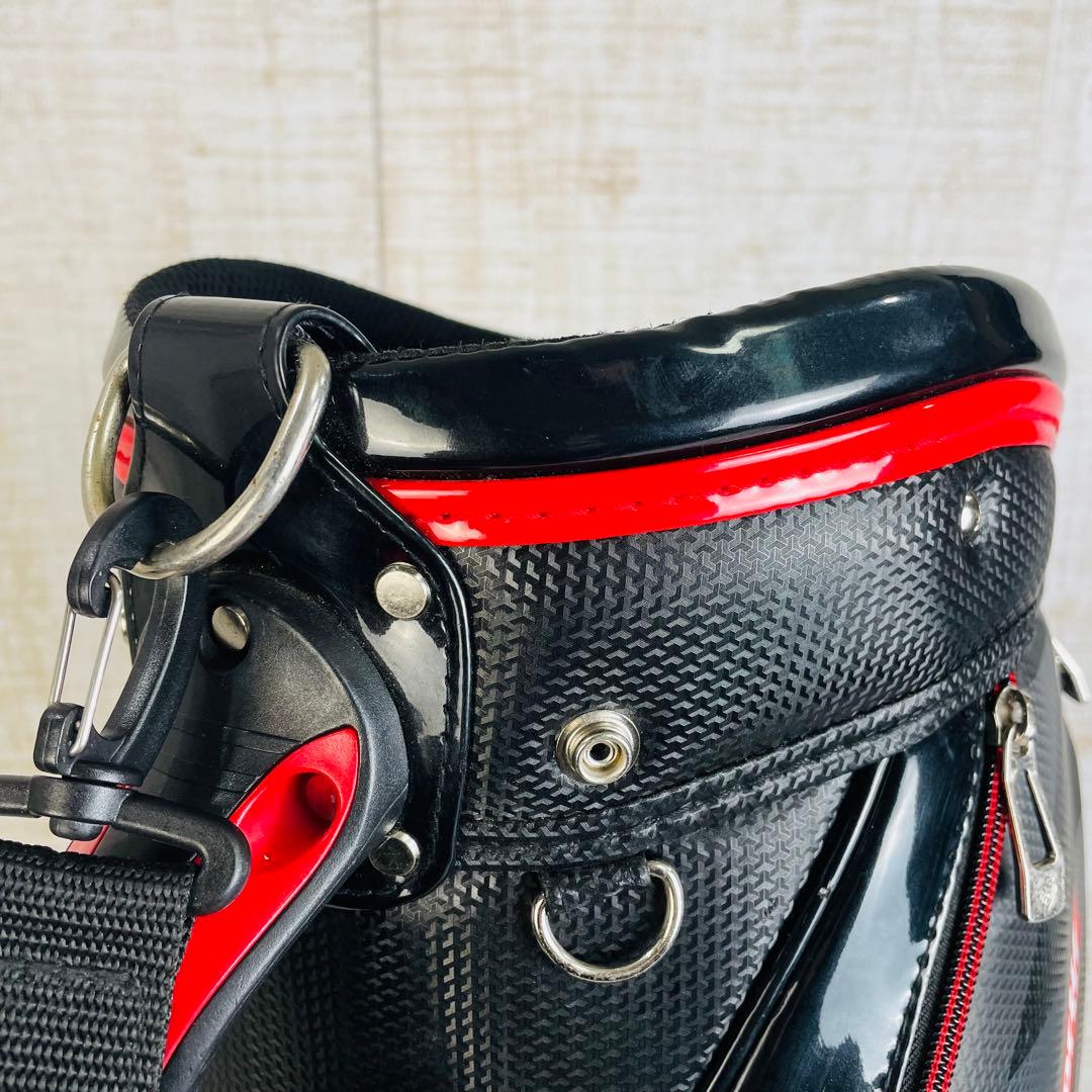 【美品】le coq sportif ルコック　サークルロゴ　キャディバッグ