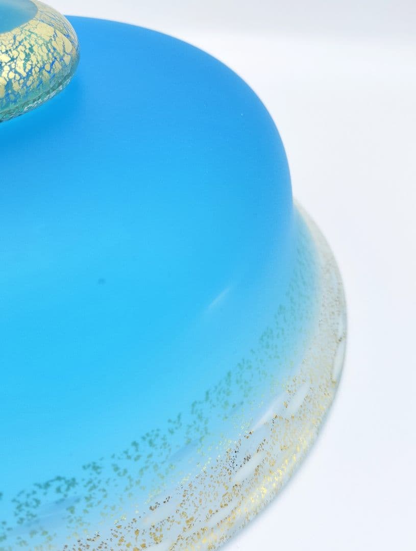 ★サインあり★黒木国昭 金彩象嵌 深皿 大皿（切子 江戸切子 薩摩切子）