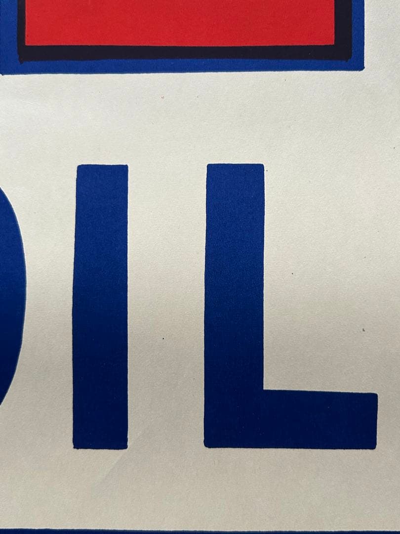 1940's Deep Rock oil ポスター　サイン