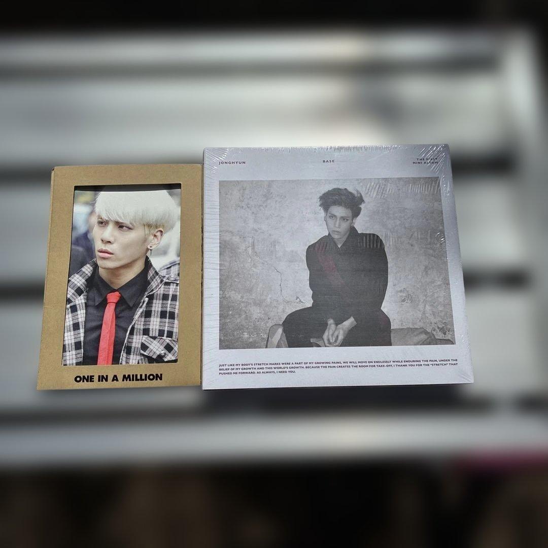 ❻未使用品美品SHINeeジョンヒョンBASE韓国版CD JONGHYUN