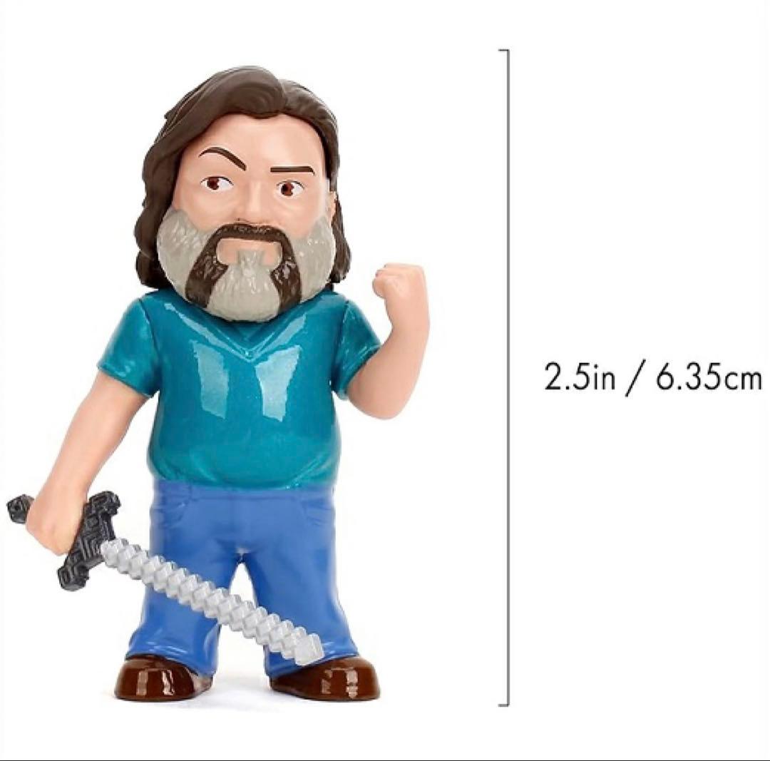 新品未開封 マインクラフト ムービー ダイキャスト フィギュア セット マイクラ