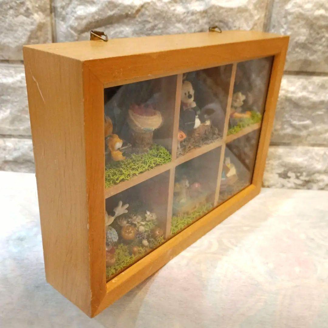 【Disney】ミニチュアコレクション　壁掛け　木製　ᒍOᒪᒪY COUNTRY