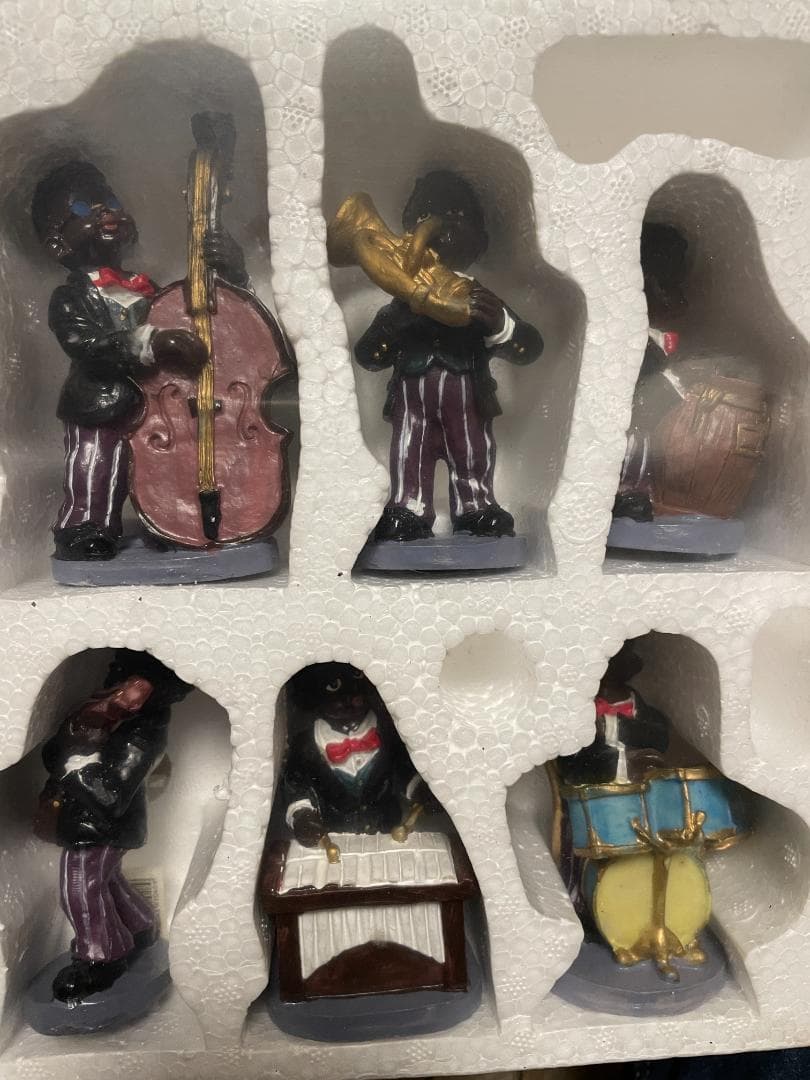 『レトロ・アンティーク』ジャズ人形10体セット[新品]