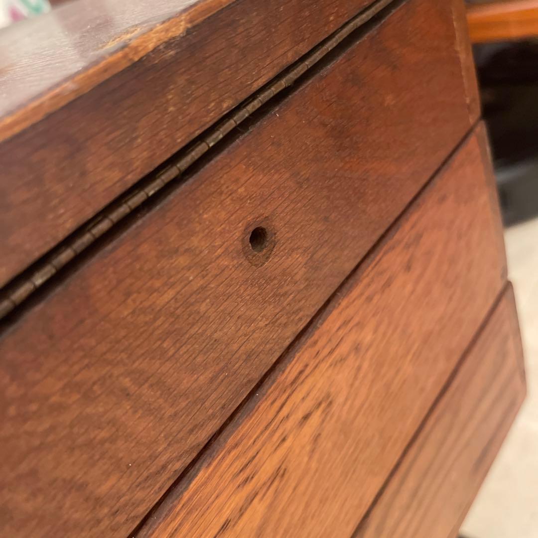 アンティーク　ソーイングボックス　A