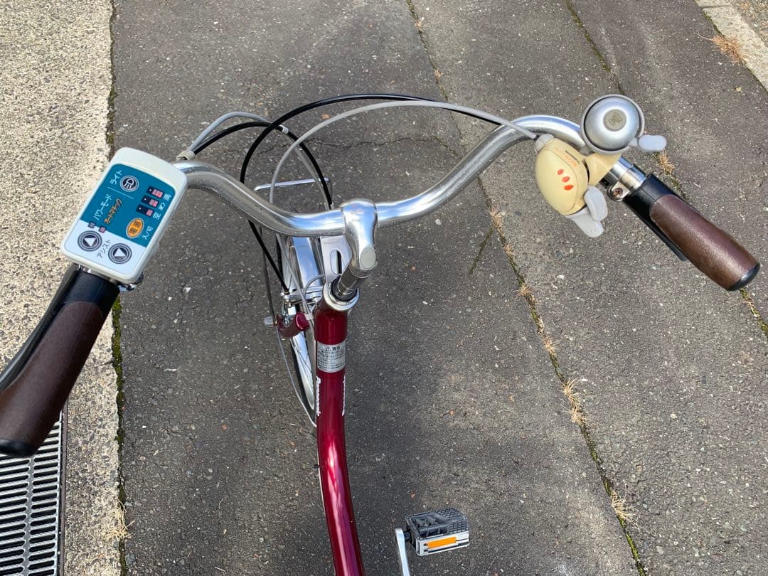 【動作確認済】送料無料 Panasonic 電動三輪自転車8.9Ah長押し4点灯