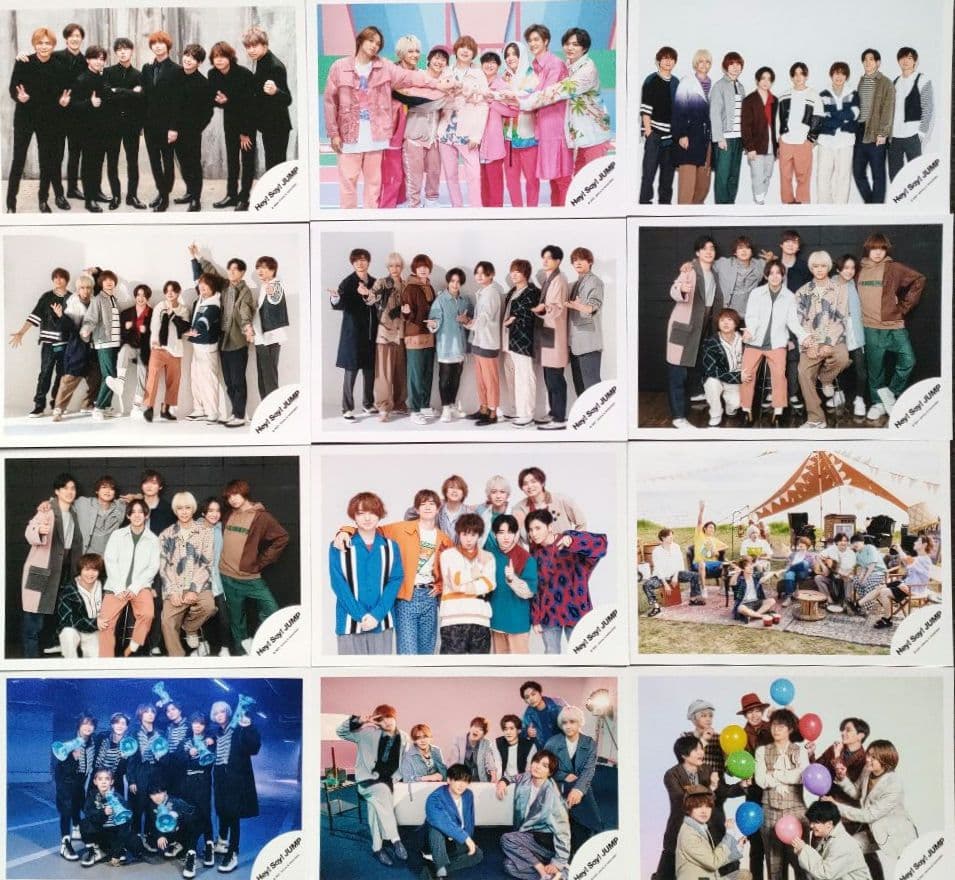 Hey!Say!Jump 公式写真 集合 デビュー～2023 168枚