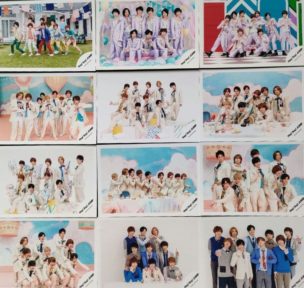 Hey!Say!Jump 公式写真 集合 デビュー～2023 168枚