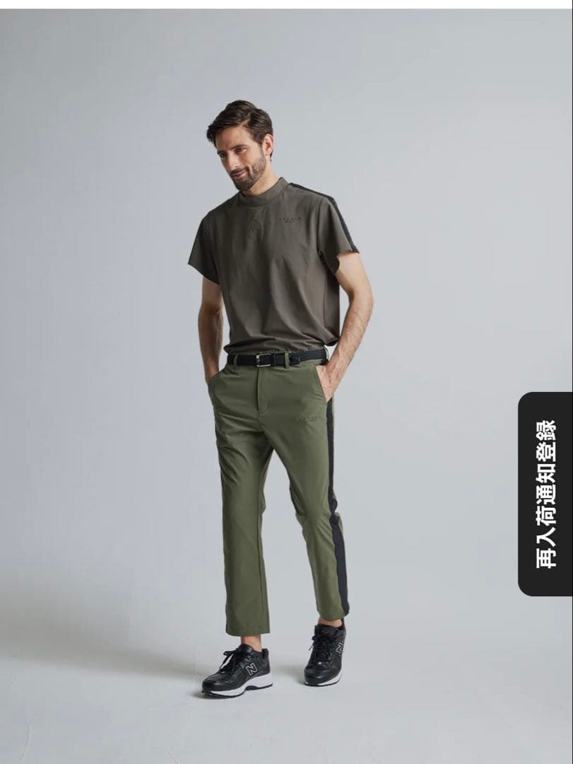 【新品未使用】CRONOS BLACK SIDE LINE PANTS