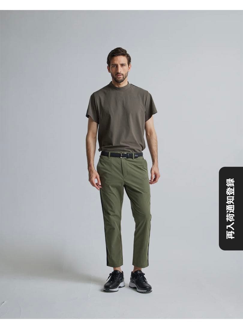 【新品未使用】CRONOS BLACK SIDE LINE PANTS