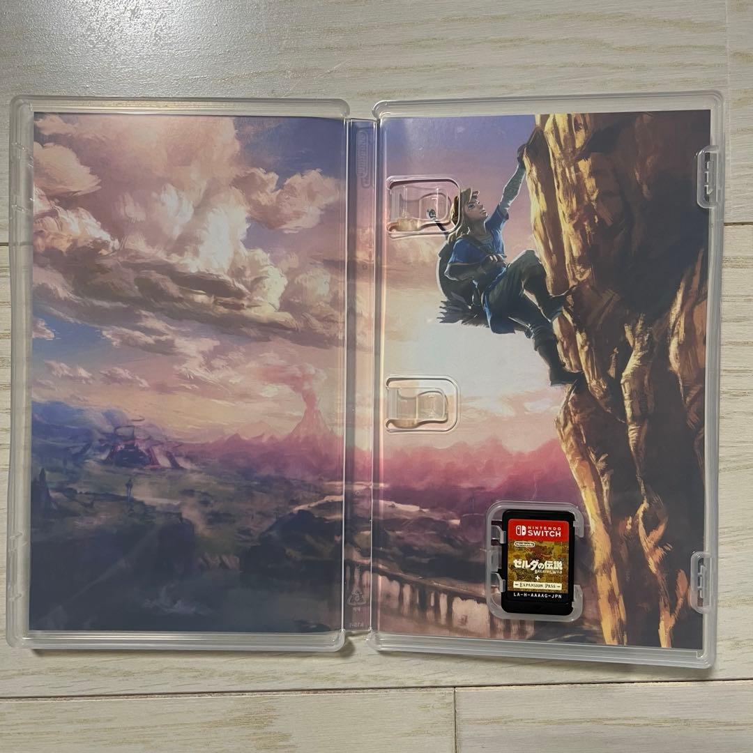 （美品）ゼルダの伝説　ブレスオブザワイルド　エキスパンションパス