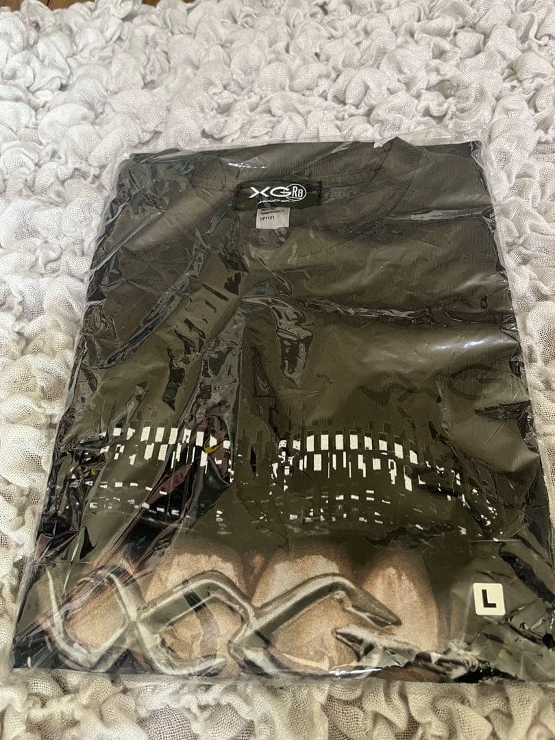 XG×GR8×KOSUKE Crew Neck Tシャツ L 黒 白