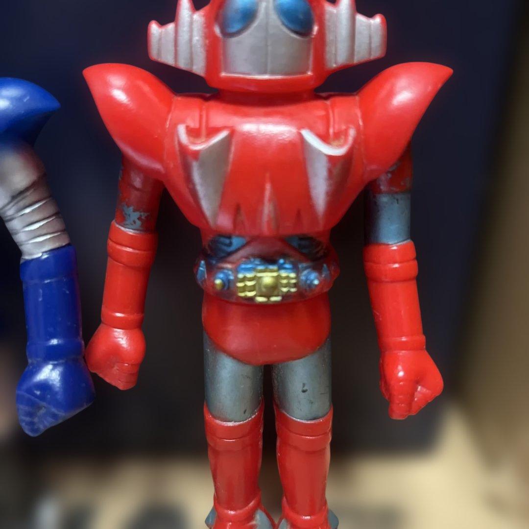 宇宙鉄人キョーダイン　スカイゼル　グランゼル　ミドルサイズ　当時物