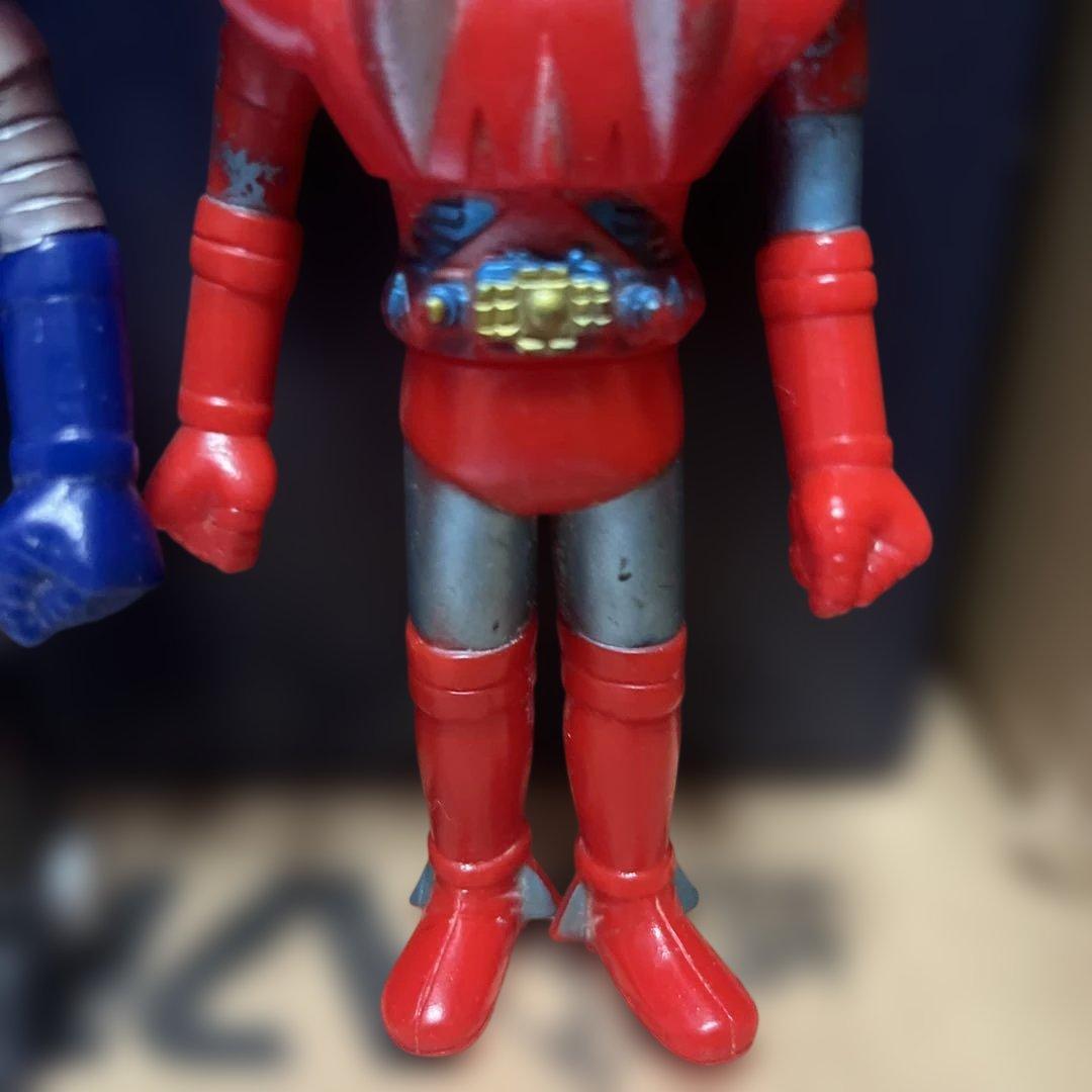 宇宙鉄人キョーダイン　スカイゼル　グランゼル　ミドルサイズ　当時物