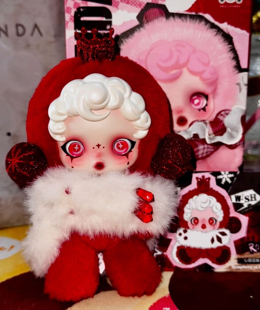 テ*イ様 POPMARTスカルパンダWinter Symphonyぬいぐるみ シ